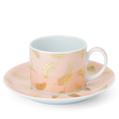 Arro Porcelain Powder Pink Tea- And Coffeecup