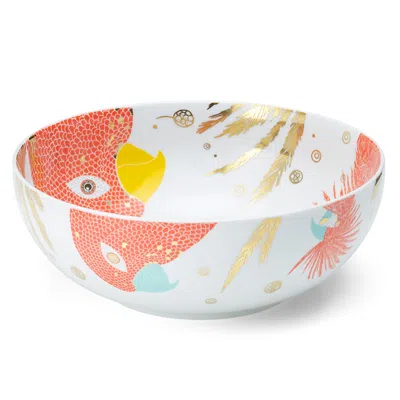Arro Porcelain Red A Big Salad Bowl