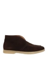 Arrold's Man Ankle Boots Dark Brown Size 9 Leather