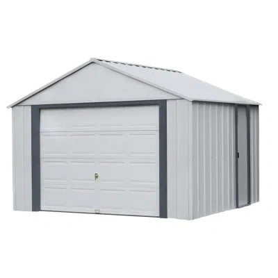 Arrow Murryhill 14 X 31 Garage, Steel Storage Building In White