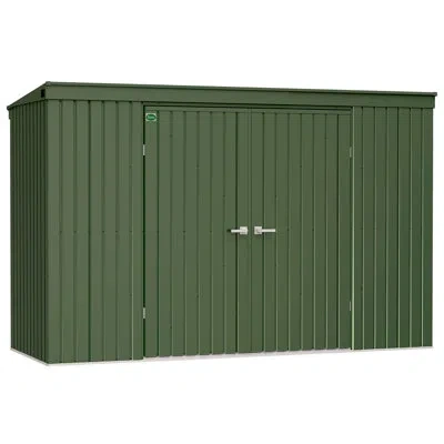 Arrow Scotts Garden Storage Shed 10x4 In Green