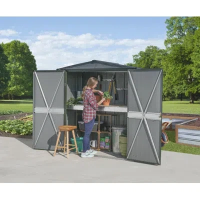 Arrow Scotts Potting Shed 6x3 In Green