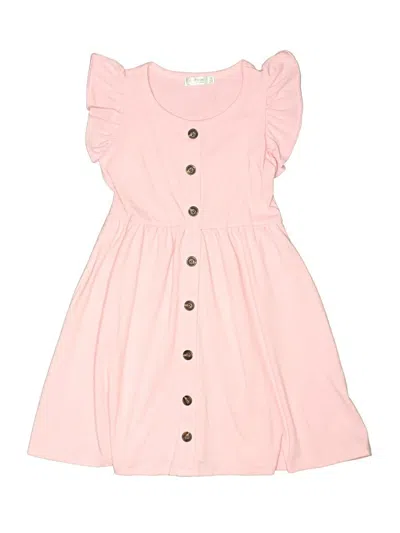 Pre-owned Arshiner Kids' Dress In Pink