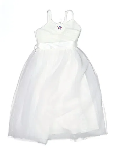 Pre-owned Arshiner Kids' Dress In White