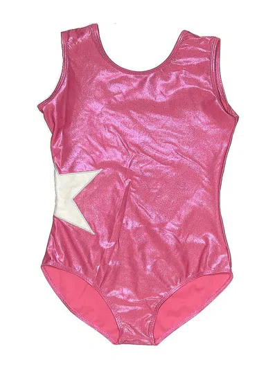 Pre-owned Arshiner Kids' Leotard In Pink