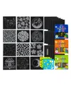 Art 101 Scratch Art Kit, 3 Pack In Green,orange,blue
