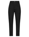 Art 259 Design By Alberto Affinito Art259design Woman Pants Black Size M Viscose, Cotton In Black