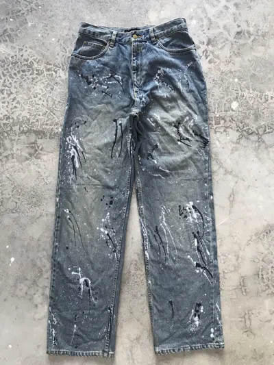 Pre-owned Art Amorepuro Heavy Painter Splash Denim