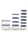 Art & Cook 24 Pc Glass Containers In Multi