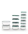 Art & Cook 24 Pc Glass Containers In Green