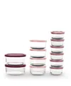 Art & Cook 24 Pc Glass Containers In Multi