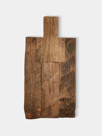 Art Brugi Hand-carved Antique Chestnut Serving Board (22in/56.5cm)