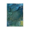 Art By Affie Blue Crosscurrent - A1 Fine Art Print In Blue