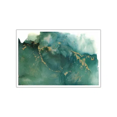 Art By Affie Blue / Gold Maelstrom - A1 Fine Art Print In Blue/gold