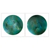 Art By Affie Blue Tapestry - Large Fine Art Print Pair In Blue