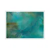 Art By Affie Green / Blue Entwine - A1 Fine Art Print In Green/blue