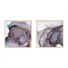 Art By Affie Pink / Purple Igneous - Fine Art Print Pair In Pink/purple