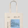 ART BY ALEISHA TWIN CITIES MAP TOTE