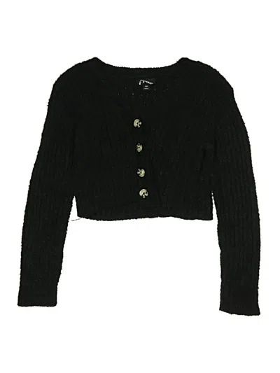 Pre-owned Art Class Kids' Cardigan Sweater In Black
