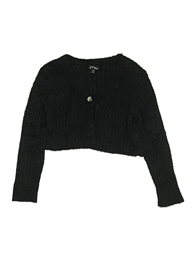 Pre-owned Art Class Kids' Cardigan Sweater In Black