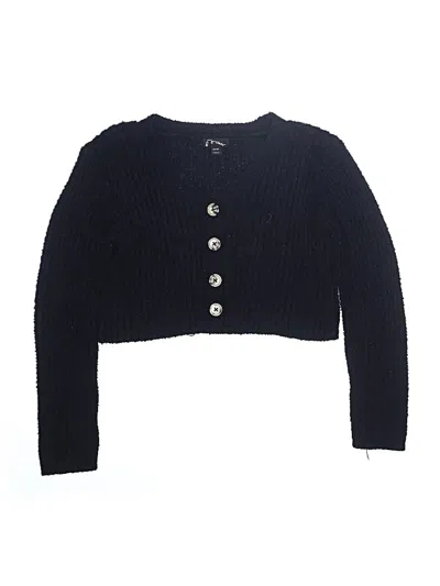 Pre-owned Art Class Kids' Cardigan Sweater In Black