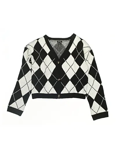 Pre-owned Art Class Kids' Cardigan Sweater In Black
