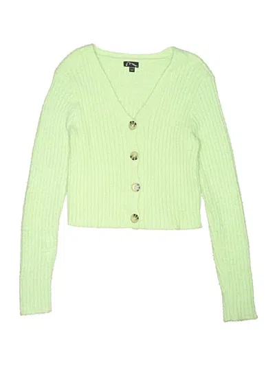 Pre-owned Art Class Kids' Cardigan Sweater In Green