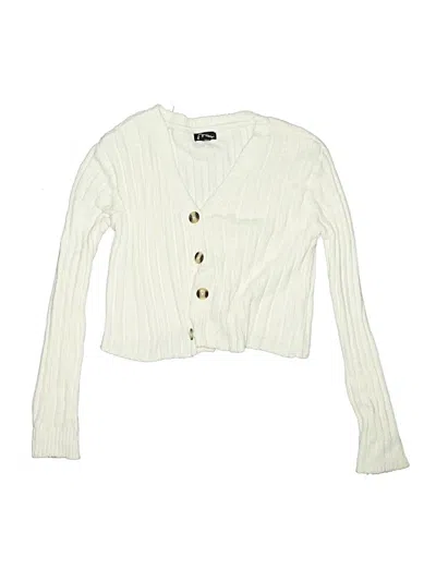 Pre-owned Art Class Kids' Cardigan Sweater In Ivory