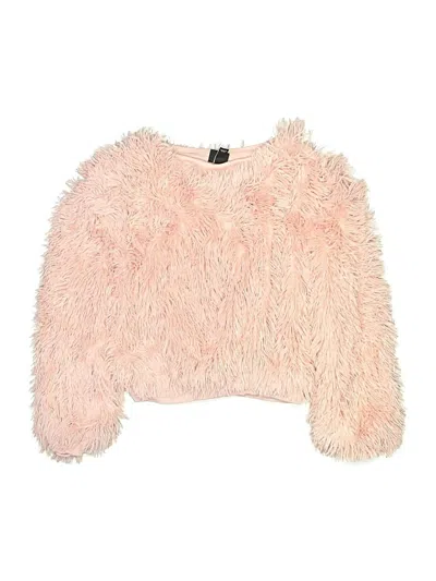 Pre-owned Art Class Kids' Cardigan Sweater In Pink
