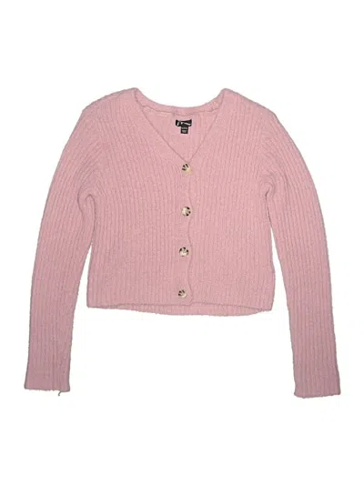Pre-owned Art Class Kids' Cardigan Sweater In Pink