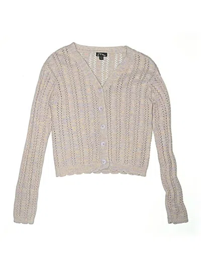 Pre-owned Art Class Kids' Cardigan Sweater In Tan