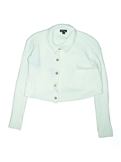 Pre-owned Art Class Kids' Cardigan Sweater In White