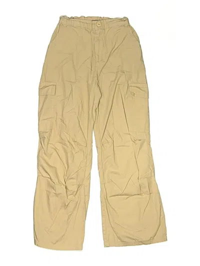 Pre-owned Art Class Kids' Cargo Pants In Tan