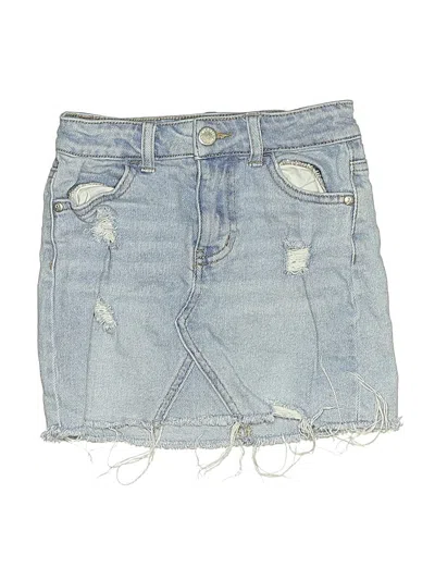 Pre-owned Art Class Kids' Denim Skirt In Blue