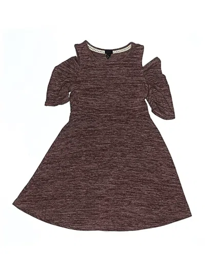 Pre-owned Art Class Kids' Dress In Brown