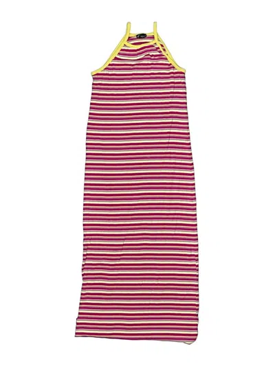 Pre-owned Art Class Kids' Dress In Burgundy
