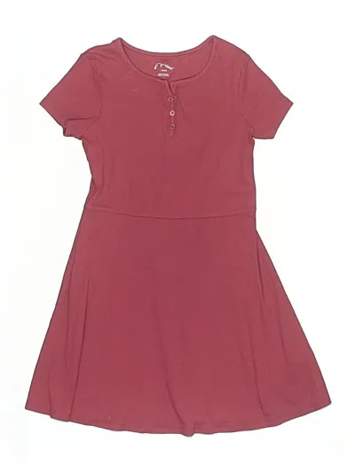 Pre-owned Art Class Kids' Dress In Burgundy
