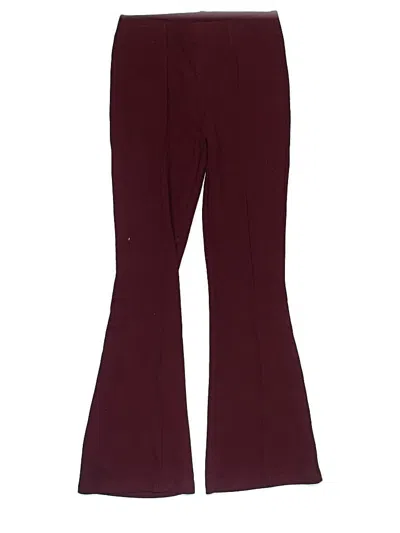 Pre-owned Art Class Kids' Dress Pants In Burgundy