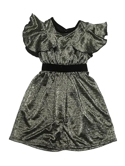 Pre-owned Art Class Kids' Dress In Silver