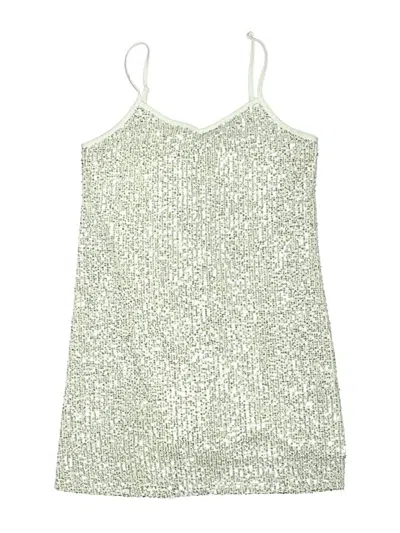 Pre-owned Art Class Kids' Dress In Silver