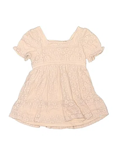 Pre-owned Art Class Babies' Dress In Tan