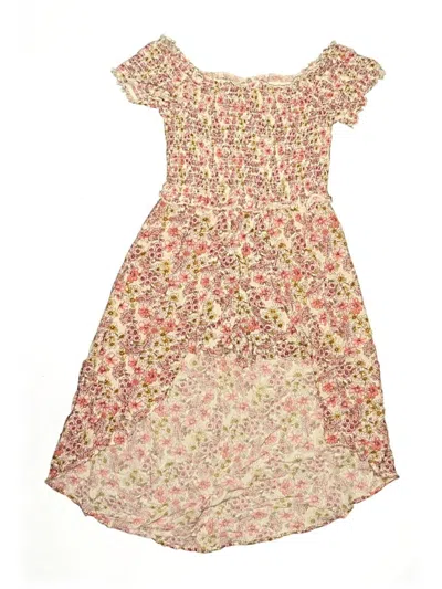 Pre-owned Art Class Kids' Dress In Tan