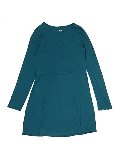 Pre-owned Art Class Kids' Dress In Teal