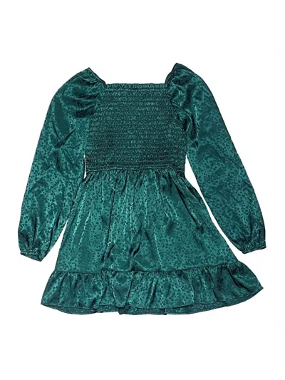 Pre-owned Art Class Kids' Dress In Teal