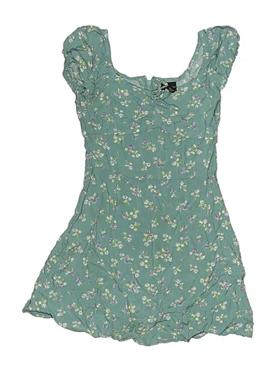 Pre-owned Art Class Kids' Dress In Teal