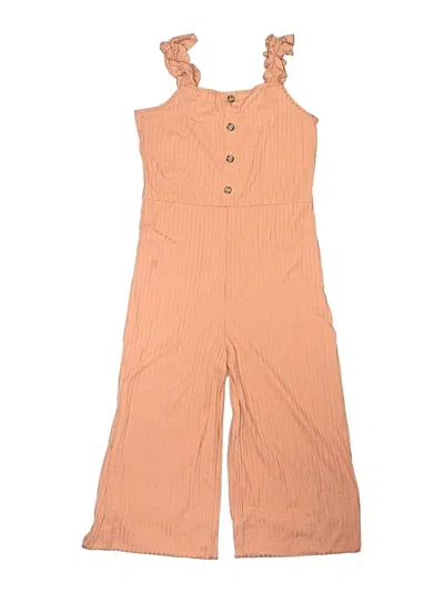 Pre-owned Art Class Kids' Jumpsuit In Orange