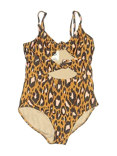 Pre-owned Art Class Kids' Leotard In Gold