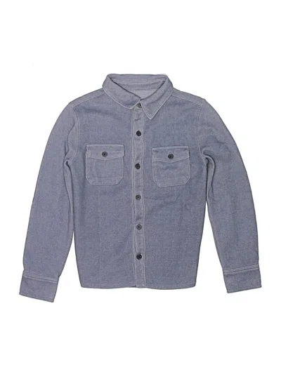 Pre-owned Art Class Kids' Long Sleeve Polo Shirt In Blue