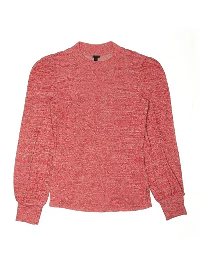 Pre-owned Art Class Kids' Long Sleeve Top Red Crew Neck Tops