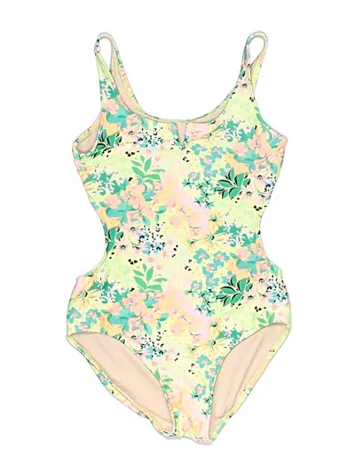 Pre-owned Art Class Kids' One Piece Swimsuit In Yellow